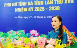 Bà Nguyễn Thị Lệ Hà tiếp tục giữ chức Chủ tịch Hội LHPN tỉnh Hà Tĩnh