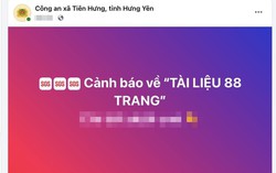 Công an Hưng Yên xác minh nhân thân anh Nguyễn Xuân Đạt liên quan "tài liệu 88 trang"