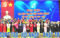 Xây dựng người phụ nữ Tuyên Quang thời đại mới 
có tri thức, bản lĩnh và khát vọng vươn lên