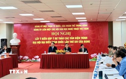 Văn nghệ sỹ đóng góp ý kiến cho dự thảo văn kiện Đại hội XIV của Đảng