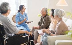 Bán trú "sáng đi - chiều về" giải bài toán “già hóa trong cô đơn”