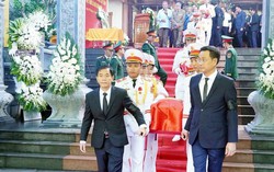 Quảng Trị: Truy điệu, an táng hài cốt các liệt sỹ hy sinh tại Hang Tám Cô