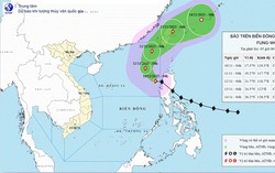 Bão FUNG-WONG đi vào biển Đông, trở thành cơn bão số 14