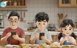 Bữa cơm không điện thoại