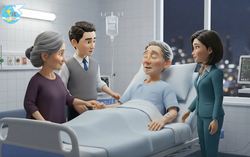 Sau một lần bố đi cấp cứu