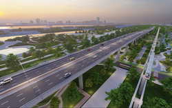 Hà Nội tán thành chủ trương đầu tư trục đại lộ cảnh quan sông Hồng và đô thị Olympic