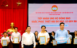 TPHCM: Tiếp nhận hơn 3,7 tỷ đồng hỗ trợ đồng bào vùng bão, lũ