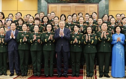 Tổng Bí thư Tô Lâm: Phấn đấu mỗi cá nhân phụ nữ Quân đội là một gương sáng