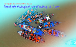 Chợ nổi Cái Răng: Một thoáng bình yên giữa dòng sông Hậu