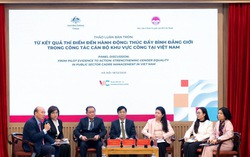 Thúc đẩy bình đẳng giới trong khu vực công: Để dữ liệu trở thành động lực của thay đổi