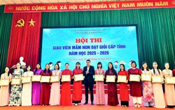 100% cô giáo mầm non Lạng Sơn đoạt giải "Giáo viên dạy giỏi" cấp tỉnh