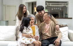 Biến phòng khách thành không gian sẻ chia của con cái