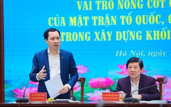 Phát huy vai trò, trách nhiệm MTTQ, các tổ chức chính trị - xã hội xây dựng khối đại đoàn kết toàn dân