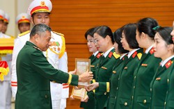 Quán triệt nhiều nội dung quan trọng tại phiên thứ nhất Đại hội đại biểu Phụ nữ Quân đội lần thứ VIII