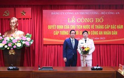 Giám đốc Công an tỉnh Cao Bằng được thăng cấp bậc hàm Thiếu tướng