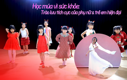 Học múa vì sức khỏe: Trào lưu tích cực của phụ nữ, trẻ em 