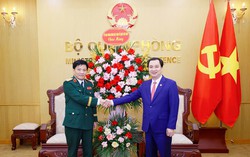 Ủy ban Trung ương MTTQ Việt Nam chúc mừng Bộ Quốc phòng nhân kỷ niệm 81 năm Ngày thành lập Quân đội nhân dân Việt Nam