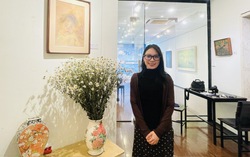 Tái hiện vẻ đẹp vùng cao bằng tranh lụa