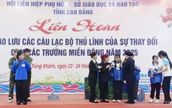 Liên hoan giao lưu các câu lạc bộ "Thủ lĩnh của sự thay đổi" tỉnh Cao Bằng