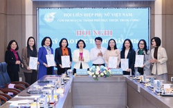 Cụm thi đua Hội LHPN 6 thành phố trực thuộc trung ương ký Giao ước thi đua năm 2026