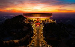 Núi Bà Đen, Tây Ninh tổ chức Lễ an vị Tôn tượng Đức Phật Câu Na Hàm Mâu Ni