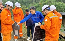 EVNNPC tiếp tục chung tay khắc phục hậu quả thiên tai, đồng hành cùng khách hàng sử dụng điện an toàn, ổn định