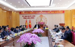 Phó Thủ tướng Bùi Thanh Sơn làm việc tại tỉnh Lâm Đồng về khắc phục thiên tai