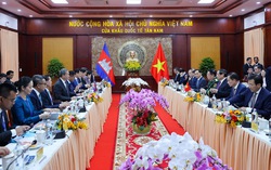 Thủ tướng Phạm Minh Chính hội đàm với Thủ tướng Campuchia Hun Manet