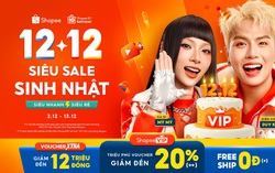Shopee khởi động “12.12 Siêu Sale Sinh Nhật” với loạt chương trình mua sắm giải trí hoành tráng