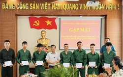 Lâm Đồng: Ấm áp tình cảm tiễn chân tân binh lên đường nhập ngũ