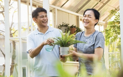 Những bông hoa nuôi dưỡng nụ cười