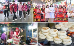 Lạng Sơn: Phố đi bộ Kỳ Lừa nhộn nhịp về đêm, sôi động văn nghệ, đa dạng ẩm thực