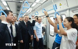 Tổng Bí thư Tô Lâm trải nghiệm tuyến Metro số 1 Bến Thành - Suối Tiên