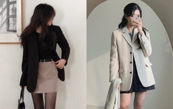 Tham khảo cách lên đồ với blazer đơn giản và đẹp của nàng blogger cá tính