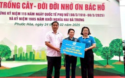 Hội LHPN tỉnh Bình Định hưởng ứng Tết trồng cây 2025