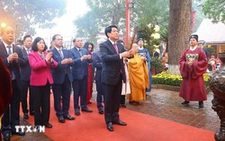 Chủ tịch nước chủ trì Lễ dâng hương khai Xuân tại Hoàng thành Thăng Long
