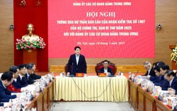 Thông qua dự thảo kết quả kiểm tra Đảng ủy các cơ quan Đảng Trung ương