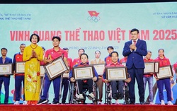 Vinh quang Thể thao Việt Nam 2025: Vinh danh nhiều gương mặt thể thao tiêu biểu