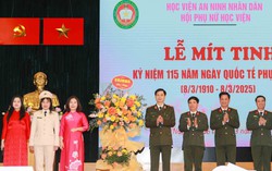 Hội Phụ nữ Học viện An ninh nhân dân tuyên dương điển hình tiên tiến và trao giải cuộc thi Viết-Vẽ