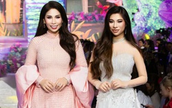 Lý Hương lần đầu trình diễn thời trang cùng con gái