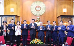 Chủ tịch Ủy ban TƯ MTTQ Việt Nam tiếp Đoàn đại biểu Trung ương Đoàn Thanh niên Trung Quốc