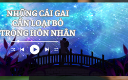 Audio: Những cái gai cần loại bỏ trong hôn nhân