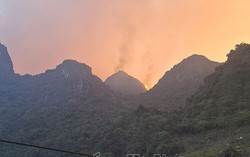 Đã khống chế hoàn toàn cháy rừng ở Hà Nam