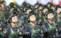 Ấn tượng tổng hợp luyện diễu binh, diễu hành tại TPHCM