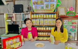 Gian nan làm snack từ vỏ bưởi sấy