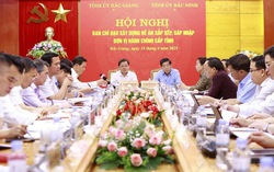 Bắc Giang và Bắc Ninh họp bàn phương án sáp nhập