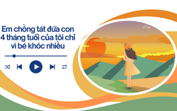 Audio: Em chồng tát đứa con 4 tháng tuổi của tôi chỉ vì bé khóc nhiều