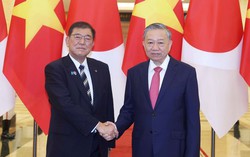 Tổng Bí thư Tô Lâm hội kiến Thủ tướng Nhật Bản Ishiba Shigeru