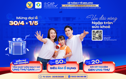 Xét nghiệm tại nhà, rinh ngàn quà sức khỏe