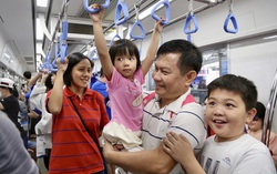 TPHCM: Miễn phí vé metro, xe buýt cho hành khách trong ngày 30/4 